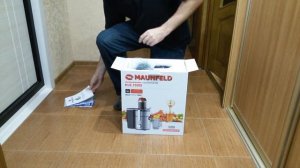 Распаковка — Соковыжималка Maunfeld MJE.1500S