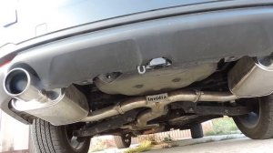Subaru Forester Exhaust SJ XT 2014 Invidia Q300 dual catback