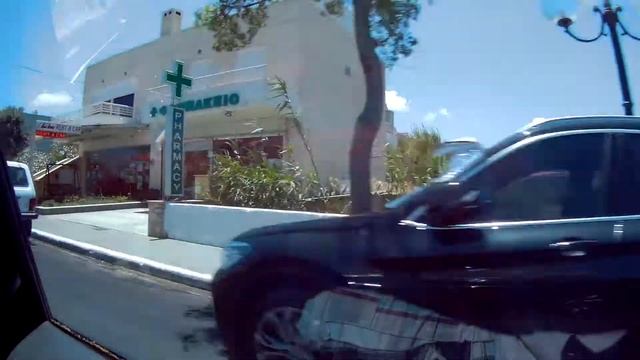 Travel by car from Agia Marina to Agii Apostoli смотреть онлайн