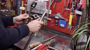 Floor lamp in steampunk style - Напольный светильник  в стиле стим панк