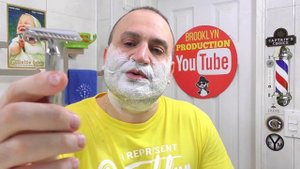 ? Бритьё. Итальянский Fatip Slant + Personna США + Barbus Словакия = Бюджетка Европейского Уровня ?