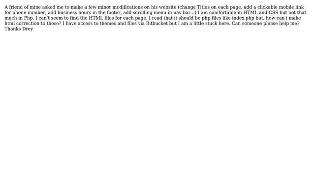 Wordpress: Need help on Wordpress and php