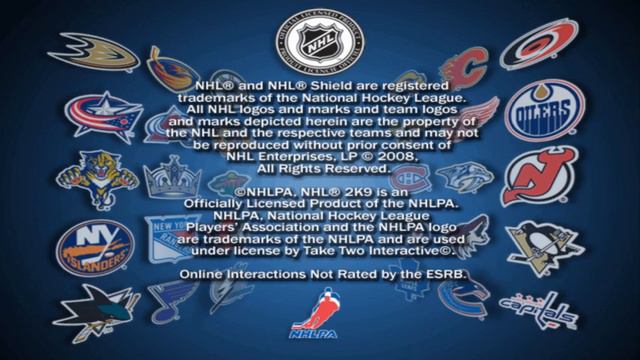 NHL 2K9 USA - Playstation 2 (PS2) смотреть онлайн