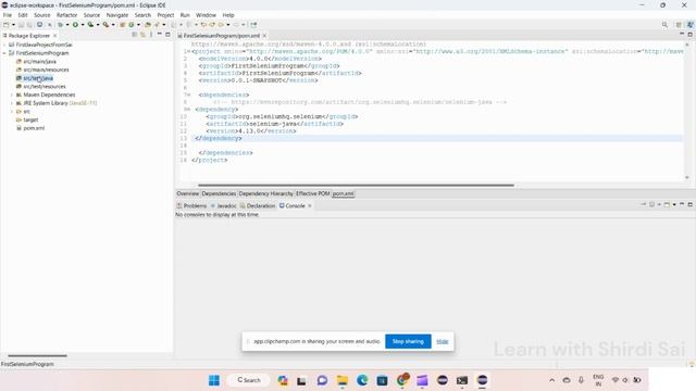 How to Write First Selenium script in Eclipse | Selenium Tutorial | Java