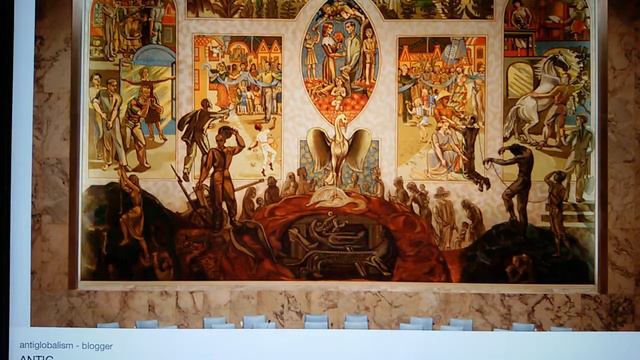 07 - Картина в совете безопасности ООН. Аура Свет и тень Цвета Пространство смотреть онлайн