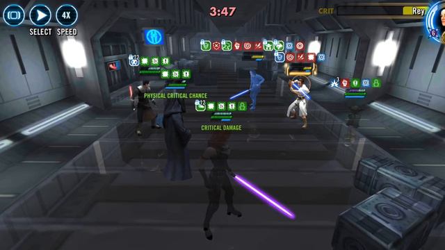 [3v3] EP/Mara/Starkiller vs. R9 Rey (270k health)/Ben Solo/HYoda: 54 banners смотреть онлайн