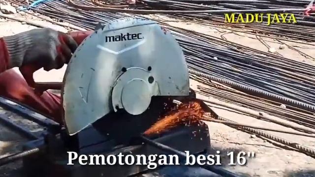 MAKTEC D43 PEMOTONG BESI MANTAP, PEKERJAAN CEPAT KELAR смотреть онлайн