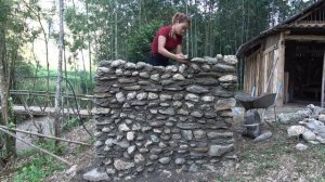 Technique Building Bathroom With Stone and Cement, Build Free Farm / Hoa Thiên Lý Build Life