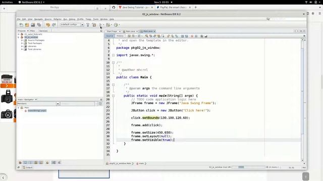 Java Swing Tutorial 02 - Java Swing Frame #window #java #tutorial #swing