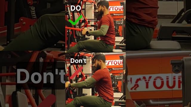 Stop ⛔ doing Seated Row like this | Cable row's Mistakes #backworkout #workouttips #workoutmistakes