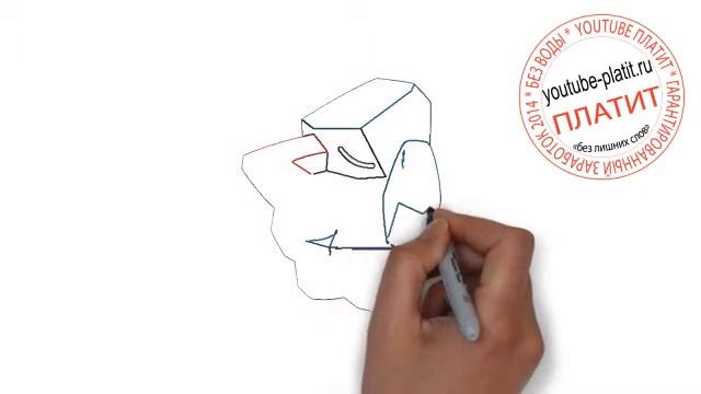 Учимся поэтапно рисовать покемонов Ноузпасс Видео эволюция покемонов nosepass смотреть онлайн