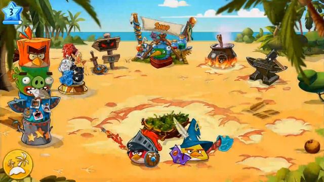 Angry Birds Epic RPG: Gameplay Walkthrough Part 3 - Level 10 Complete (iOS, Android) смотреть онлайн