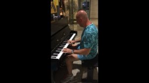 Монако Вокзал, Монте-Карло, Monaco/Monte-Carlo Railway Station, free Piano, Peter Andreev/4.07.2019