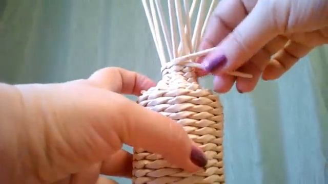 Плетение из газет малыш поделки из бумаги how to make a paper doll handmade смотреть онлайн