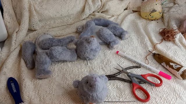 Как сделать нос мишке Тедди - часть 1 / How to make a nose for a Teddy bear - Part 1 смотреть онлайн