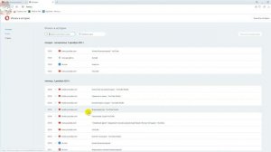 Где Посмотреть и Как Очистить Историю Просмотров в Браузере Opera