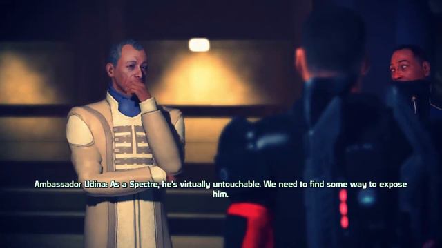 Mass Effect Trilogy - Walkthrough Gameplay - Arguing with Saren смотреть онлайн