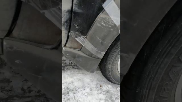 Фендера, листва, расширители Pajero 3 передние
