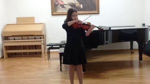 Полина Исаева Ж.Ф.Мазас этюд #19