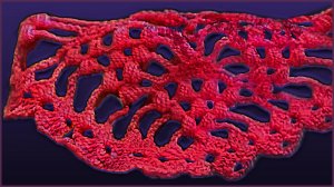 Как связать шаль крючком. Вяжем по схеме шаль Виноград. Шаль крючком.