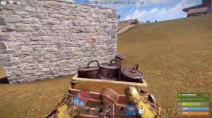 Rust Веселые эксперименты, сколько нужно Связок Бобовых гранат что бы сломать каменную стену