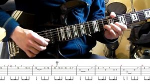 Iron Maiden - Blood Brothers Janick Gers's solo lesson (with tablatures and backing tracks)