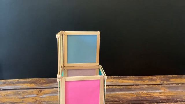 Ночник из палочек для мороженого в японском стиле смотреть онлайн