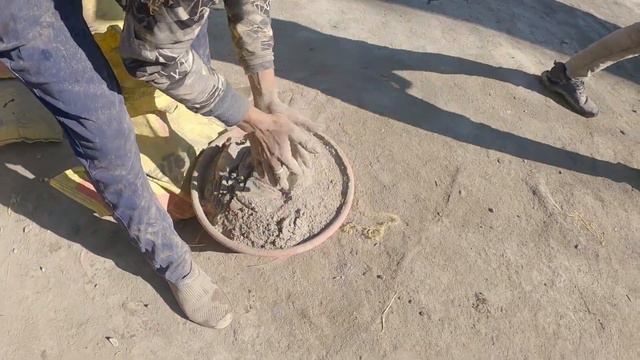 How To Mix Concrete At Site || Concrete Mixer Machine ||