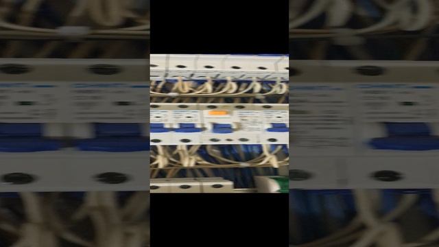 Электромонтажные работы в электрощите на 54 модуля