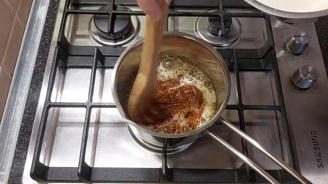 Солёная карамель сухим способом!