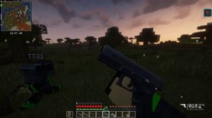 Майнкрафт на новом сервере с сумасшедшим зомби-апокалипсисом. Выживание день восьмой.