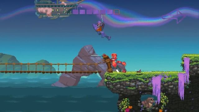 ПРОСТО БЕЗУМНАЯ ИГРА! Nidhogg 2 + скачать смотреть онлайн