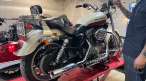 Выхлоп DC&CS на Harley Davidson Sportster