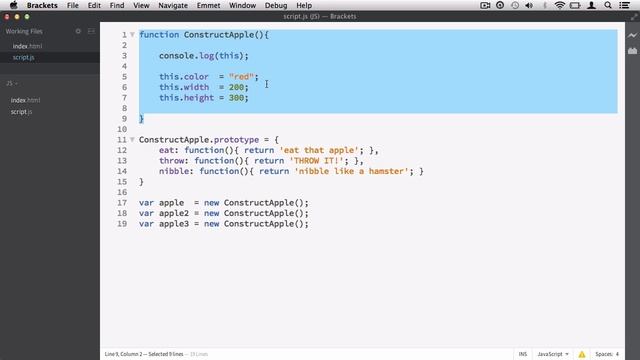 Javascript Constructor Functions