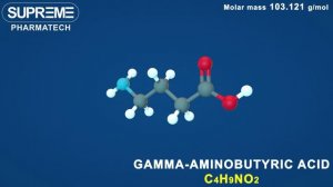 gamma-Aminobutyric acid _ C4H9NO2 _ 3D molecule-gVUOOOtX4V8_x264