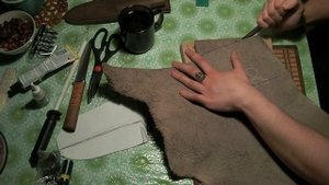 Изготовление ножен. Часть 1 (подготовка)