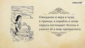 Александр Грин. Повесть «Алые паруса» (урок 2)