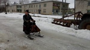 Буран-Аляска. Самоделка из бензопилы