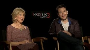 Insidious: Chapter 3: Director Leigh Whannell & Lin Shaye Official Movie Interview | ScreenSlam