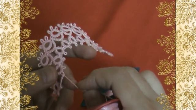Как соединять кольца фриволите