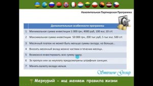 Меркурий Новая Накопительная Программа. Обзор за 15 мин. Меркурий - взаимный фонд