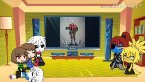 Реакция undertale на AU Папирусов/gacha life/(сорри получилос немного плохо)