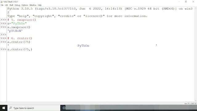 Data Types in Python | String Methods-1 | Part-5 | Python Programming| Lecture-11