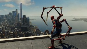 Человек-паук PS5 — классический костюм железного паука (4K)