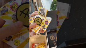 Нашли А4 золотой патч в Burger King