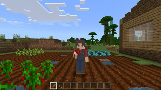 НОВЫЕ РАСТЕНИЯ ДЛЯ ФЕРМЕРОВ В MINECRAFT