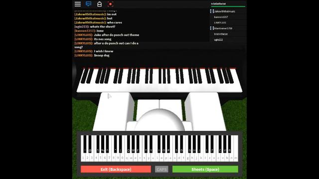 Korobeiniki, Tetris Theme A on a ROBLOX piano. смотреть онлайн