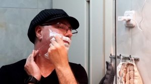 Бритьё №18 т образной бритвой Gillette Heritage Haslinger Sandalwood Gillette Platinum Stetson Yaqi