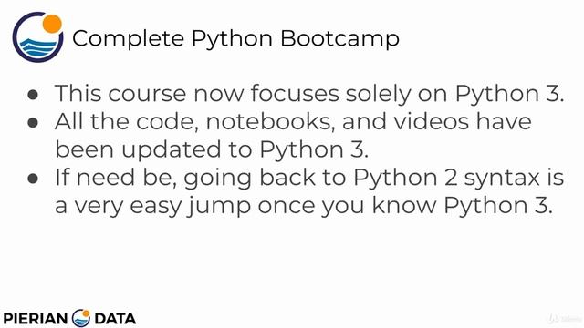 Complete Python Bootcamp Go from zero to hero in Python 3 - Chapter 1