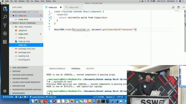 React basics dotnet meetup March 2018 смотреть онлайн